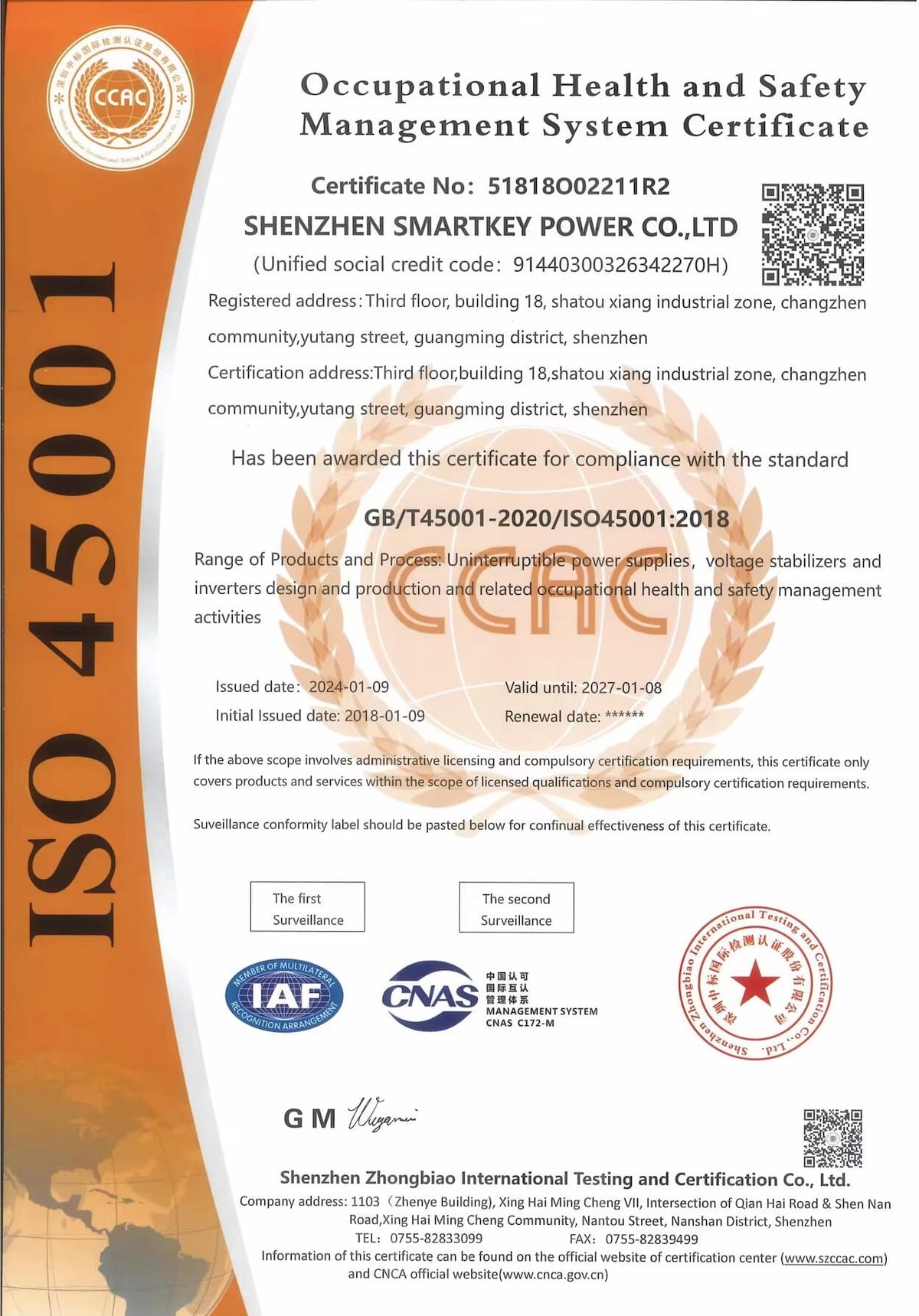 ISO 45001