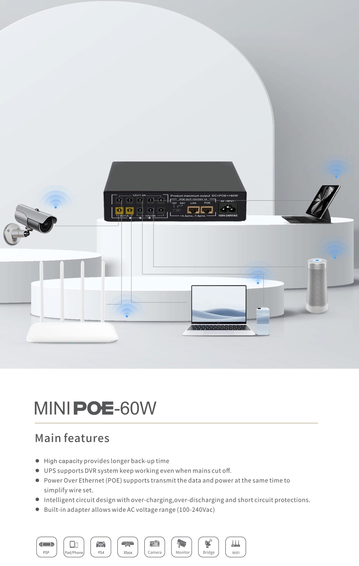 Mini POE-60W 1